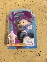 WowWee AUTHENTIC Fingerlings Glitter Monkey - Kiki (Purple Glitter) - $43.00