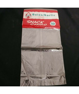 ADAMS Snack Chips Bag Unused Onion/Garlic Flavor NOS Vintage - €24,74 EUR