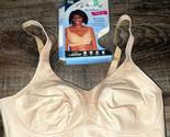 Playtex ~ Women&#39;s Full Figure Bra Taupe 18-Hour #4699 Bounce Control ~ 40DD - £19.39 GBP