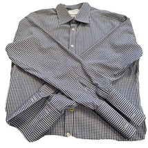 CHARLES TYRWHITT Dress Shirt Tailored Fit French Cuffs Size 17 x 35 100% cotton - £25.10 GBP