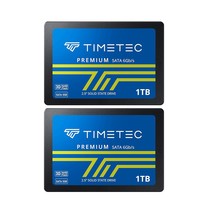 Timetec 1TBx2 (2 Pack) SSD 3D NAND TLC SATA III 6Gb/s 2.5 Inch 7mm (0.28... - £129.61 GBP