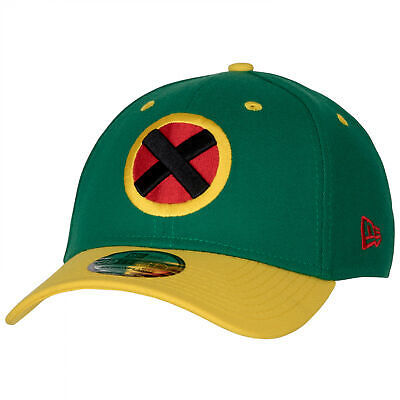 X-Men Rogue Colorway New Era 39Thirty Fitted Hat Green - £33.65 GBP