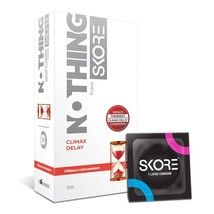 Skore Nothing Climax Delay Condoms | 1 x Pack of 10 - £11.65 GBP