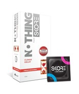 Skore Nothing Climax Delay Condoms | 1 x Pack of 10 - £11.68 GBP