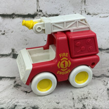 Tonka Fire Engine Plastic Red White Ladder Vintage 1987 - £7.39 GBP