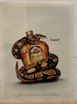 Magazine Print Ad Crown Royal Whiskey Tempted? Snake - £3.28 GBP