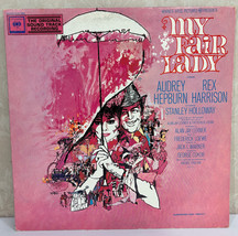 My Fair Lady 1964 Audrey Hepburn Rex Harrison 12&quot; Vintage Vinyl LP Record - £9.17 GBP