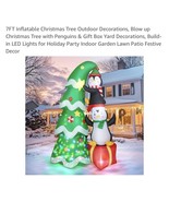 7FT Inflatable Christmas Tree Outdoor Decorations, Blow up 7ft - $54.33