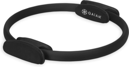 Gaiam Pilates Ring 15&quot; Fitness Circle - Lightweight &amp; Durable Foam Padded Handle - £18.57 GBP