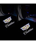 4x Cadillac Logo Wireless Car Door Welcome Laser Projector Shadow LED Light Embl - £30.29 GBP