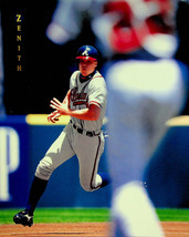 1997 Pinnacle Zenith Baseball Card - Chipper Jones #14 - 8X10 - £3.58 GBP