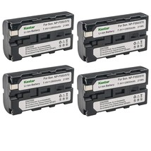 Kastar NP-F570 Battery (4-Pack) for Sony L Series InfoLithium Battery NP-F570, N - $64.99