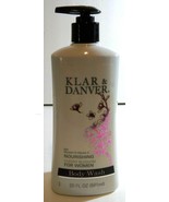 CHERRY BLOSSOM BODY WASH Shower Gel Bubble Bath Klar &amp; Danver 20 oz DAMA... - $8.54