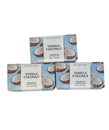 Bath &amp; Body Works 3 Pack Vanilla Coconut Cleansing Bar Soap 5 oz  Lot of 3 - $26.23
