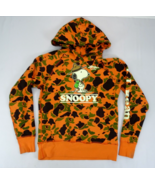 Ll Haricot Peanuts Todd Snyder Snoopy Orange Camouflage Capuche Sweat Petit - £48.51 GBP