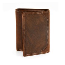 Style n Craft 300790-BR Trifold Leather Wallet in Brown with RFID Blocking - $704.15 MXN