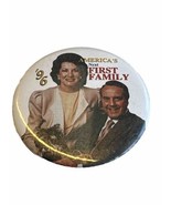 1996 Political Campaign Button Pin Bob Dole America&#39;s Next First Family ... - $5.00