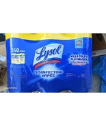 Lysol Disinfectant Wipes Antibacterial Multi-Surface 240 Count (Pack of 3) - £9.13 GBP