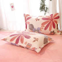 KFTXHQHK Pillows, Flower pattern pillow, soft and skin friendly, Set of 2 - £29.24 GBP