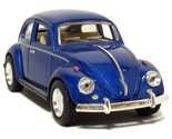 Kinsmart 5&quot; 1967 Volkswagen Classic Beetle 1:32 Scale (Blue) - $8.81