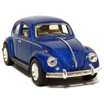 Kinsmart 5&quot; 1967 Volkswagen Classic Beetle 1:32 Scale (Blue) - £6.89 GBP