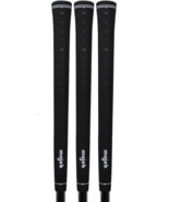 Majek Tour Pro Soft Black Standard Size LOGO Golf Grips ( 3 PACK ) - €12,65 EUR