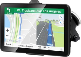 Car GPS Navigation 2024 Maps 7 Inch Truck Navigation Touch Screen Vehicl... - $139.22