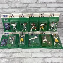 Starting Lineup 1996 Football Action Figure Lot of 10 Jerry Rice Troy Aikman  - £59.27 GBP