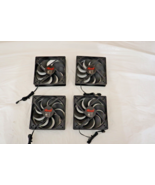 Rosewill DF1202512SELN 120mm x 25mm 12V Black Case Fan 3-Pin (Lot of 4) - $375.38 MXN