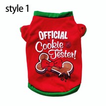 Festive Dog Clothes New Year  Jacket Fasion Costume  Coat Winter Outfit T-shirt  - £48.76 GBP