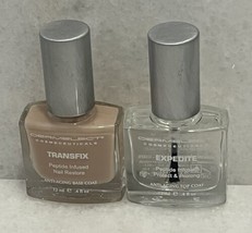 Dermelect Transfix Base Coat &amp; Expedite Top Coat 0.4oz each - $23.76
