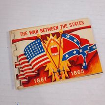 Vintage The War Between the States Civil souvenir Postcard Picture Book ... - $25.00