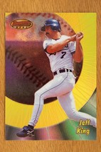 1998 Bowman&#39;s Best Refractors #47 Jeff King 179/400 Baseball Card KC Royals - $2.47