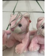 4 Original Authentic with Tags Mint Ty Beanie Baby Carnation Basket Beanies - €22,88 EUR