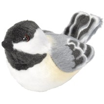 Wild Republic Audubon Birds Black-Capped Chickadee Plush with Authentic Bird Sou - £20.02 GBP