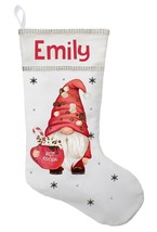 Gnome with Hot Cocoa Stocking, Gnome Hot Cocoa Stocking, Gnome Christmas... - £30.02 GBP