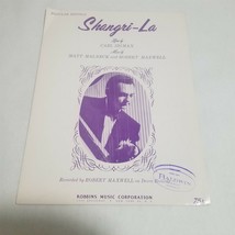 Shangri-La by Carl Sigman, Matt Malneck, Robert Maxwell Sheet Music - £5.38 GBP