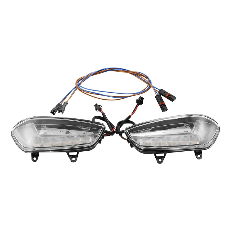 Motorcycle Rearview Mirror LED Light Lamp Turn Signal   S1000RR 2019 2020 2021 A - £268.81 GBP