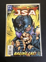 DC Comics Comic Book JSA 10 Raging Cat! Direct Sales Edition Bagged Boarded - £8.16 GBP