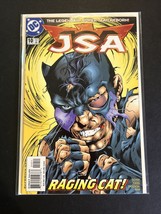 DC Comics Comic Book JSA 10 Raging Cat! Direct Sales Edition Bagged Boarded - £7.75 GBP