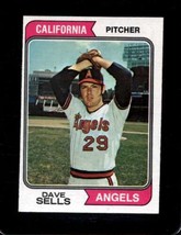 1974 Topps #37 Dave Sells Exmt (Rc) Angels *X51958 - £0.76 GBP
