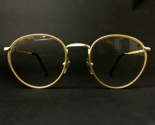 L. A. Eyeworks Gafas Monturas OTTO 402 Oro Redondo Completo Borde 48-20-135 - £51.68 GBP