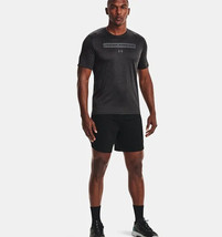 Under Armour Men&#39;s Performance Logo Graphic Training T-Shirt in Black-Si... - $26.97
