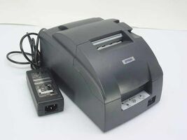 EPSON Black Receipt POS Printer M188B 25-pin serial / parallel complete - $49.65
