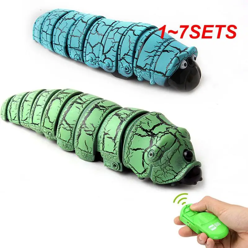 1~7SETS Infrared Remote Control Insect Caterpillar Worm Simulation RC Animal - £15.35 GBP+