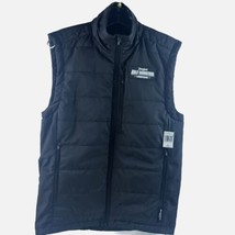 NWT Disney Half Marathon runDisney 2025 Black Puffer Full Zip Vest Packa... - $99.99