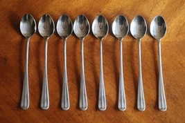 Lot of 8x Towle ASHLEY Stainless Supreme Korea Iced Teaspoon Tea Spoons ... - $20.00