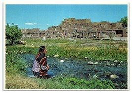 Taos Pueblo New Mexico Unused Postcard - $67.35