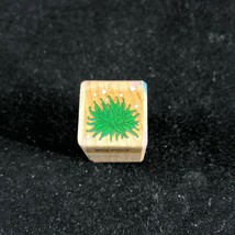 Small Mini Seaplant Sea Urchin Woodblock Rubber Stamp By Hero Arts 0.75&quot; Square - £3.55 GBP