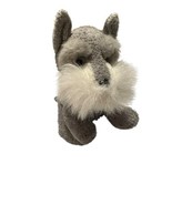 Russ Berrie Luv Pets Scuffy Schnauzer Gray Dog Puppy Plush Stuffed Anima... - $10.69 CAD